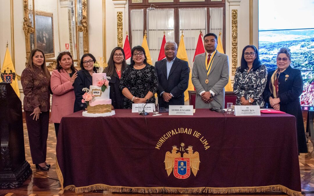 Pastor Eduardo Concha Maura, presidente del CONEP participó en los 20 aniversario institucionales de APEP PERÚ